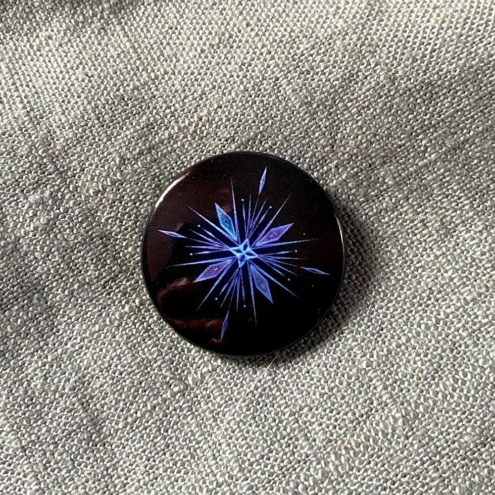 Frozen 2 snowflake pin